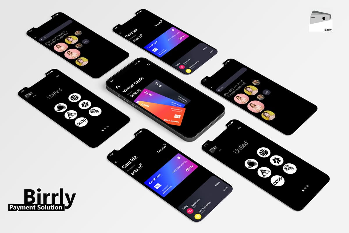 BIRRLY - Modern Digital Wallet Payment Solution