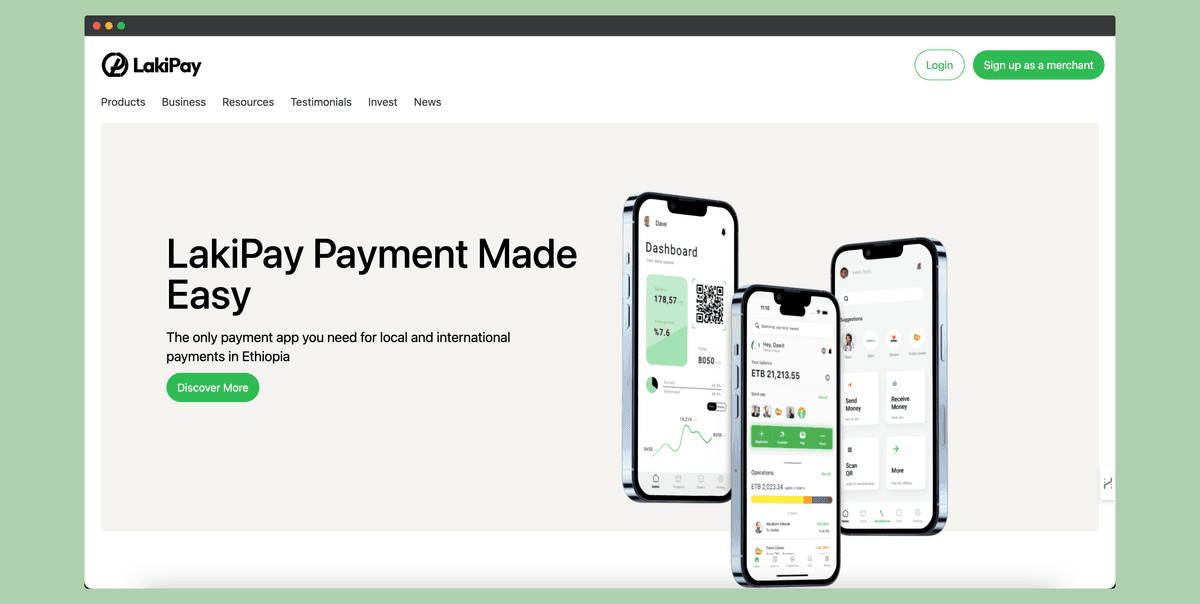 LakiPay - Modern Payment Gateway