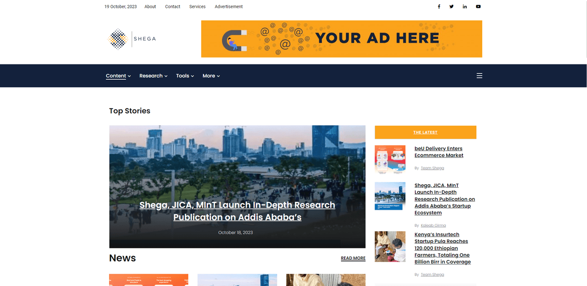 SHEGA - Leading Tech News & Research Website